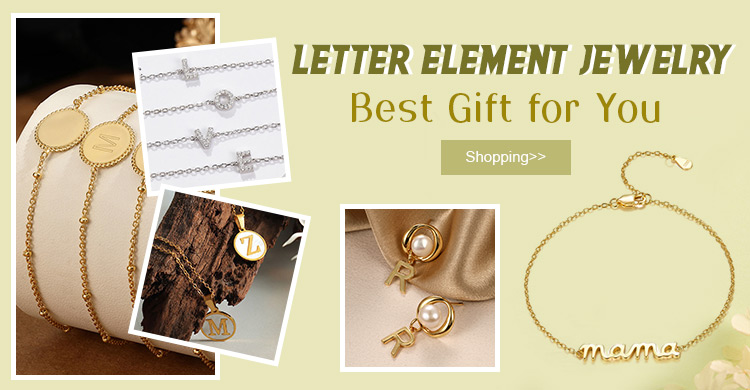 Letter Element Jewelry